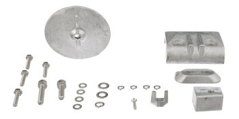 Quicksilver 8M6008009 Aluminum Anode Kit for Yamaha 40-50hp Outboards