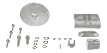 Quicksilver 8M6008009 Aluminum Anode Kit for Yamaha 40-50hp Outboards