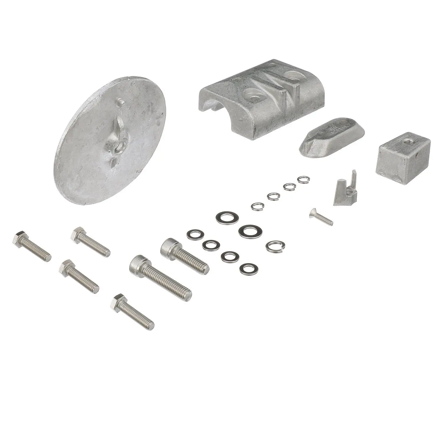 Quicksilver 8M6008009 Aluminum Anode Kit for Yamaha 40-50hp Outboards - Image 3