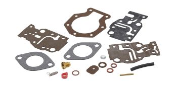 Quicksilver 8M6010307 Carb Repair Kit for Select Evinrude, Johnson, OMC 2-stroke 9.9-15hp Outboards