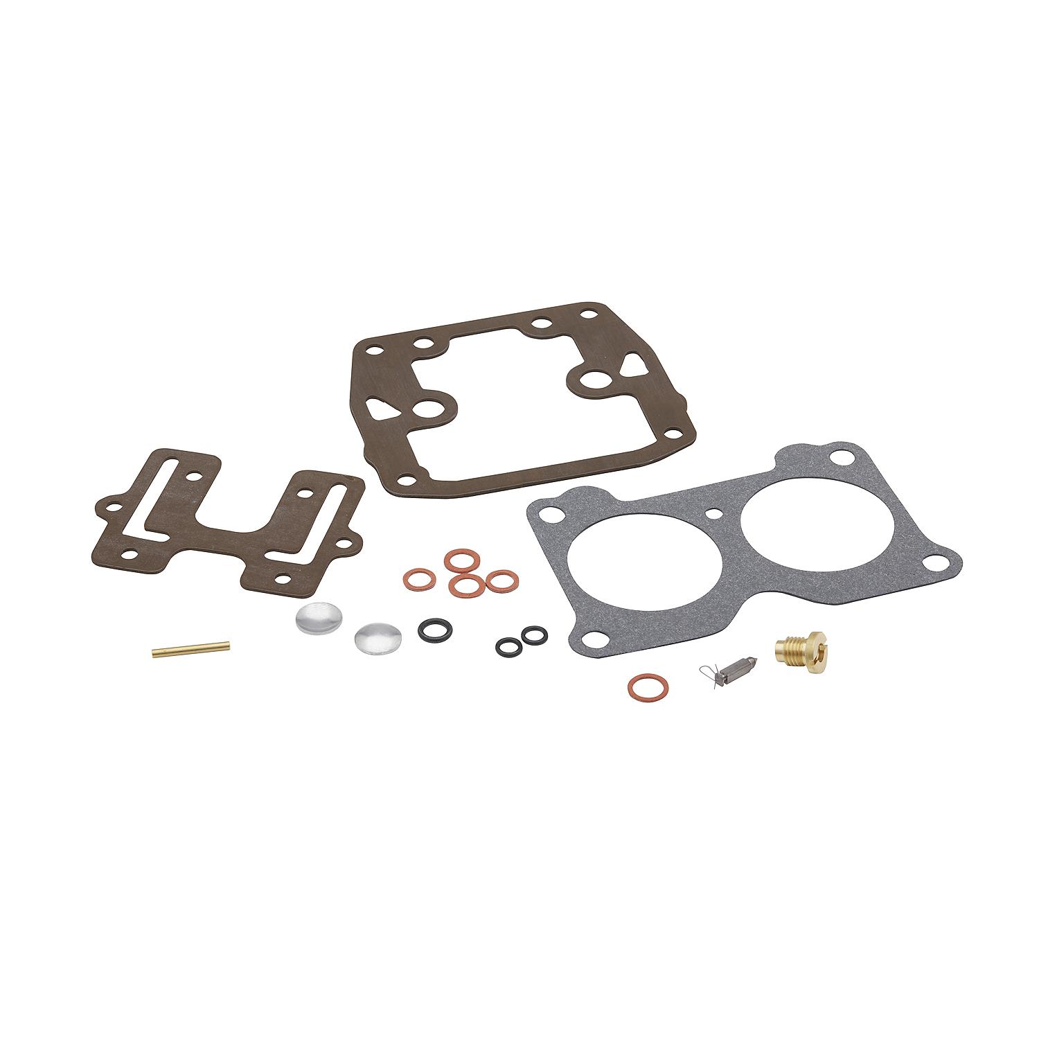 Quicksilver 8M6010308 Carb Repair Kit for Select Evinrude, Johnson, OMC V4 and V6, 2-Cycle Outboards