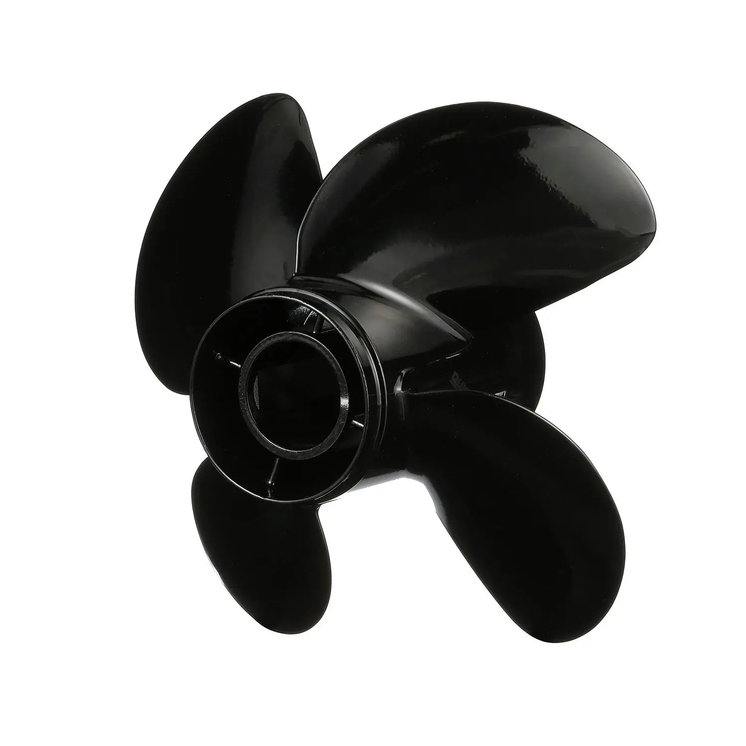 Quicksilver Nemesis 4-Blade Aluminum Propeller, 13.8" Diameter x 11" Pitch, Right Hand Rotation - Image 4