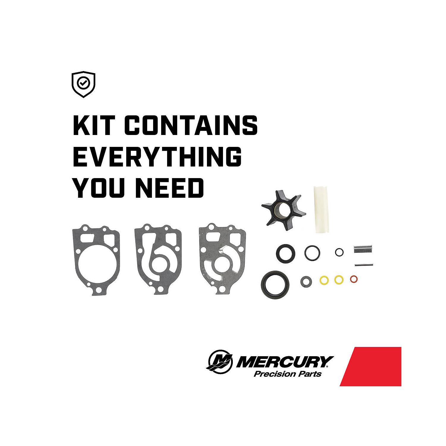 Mercury 89984T5 Water Pump Repair Kit for Select Mercury and Mariner Outboards and MerCruiser Sterndrives - Image 3