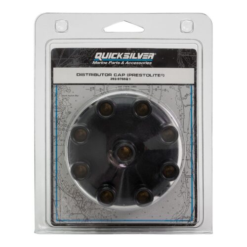 Quicksilver 9766Q1 Distributor Cap for V8 MerCruiser Engines by General Motors w/ Prestolite Conventional Ignition Systems
