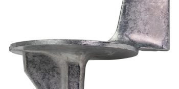 Quicksilver 98432Q6 Zinc Trim Tab Anode Plate for Mercury and Mariner Outboards