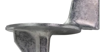 Quicksilver 98432Q6 Zinc Trim Tab Anode Plate for Mercury and Mariner Outboards