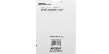Quicksilver 99777Q02 Exhaust Elbow Gasket, Standard Cooling, MerCruiser, 3.0L