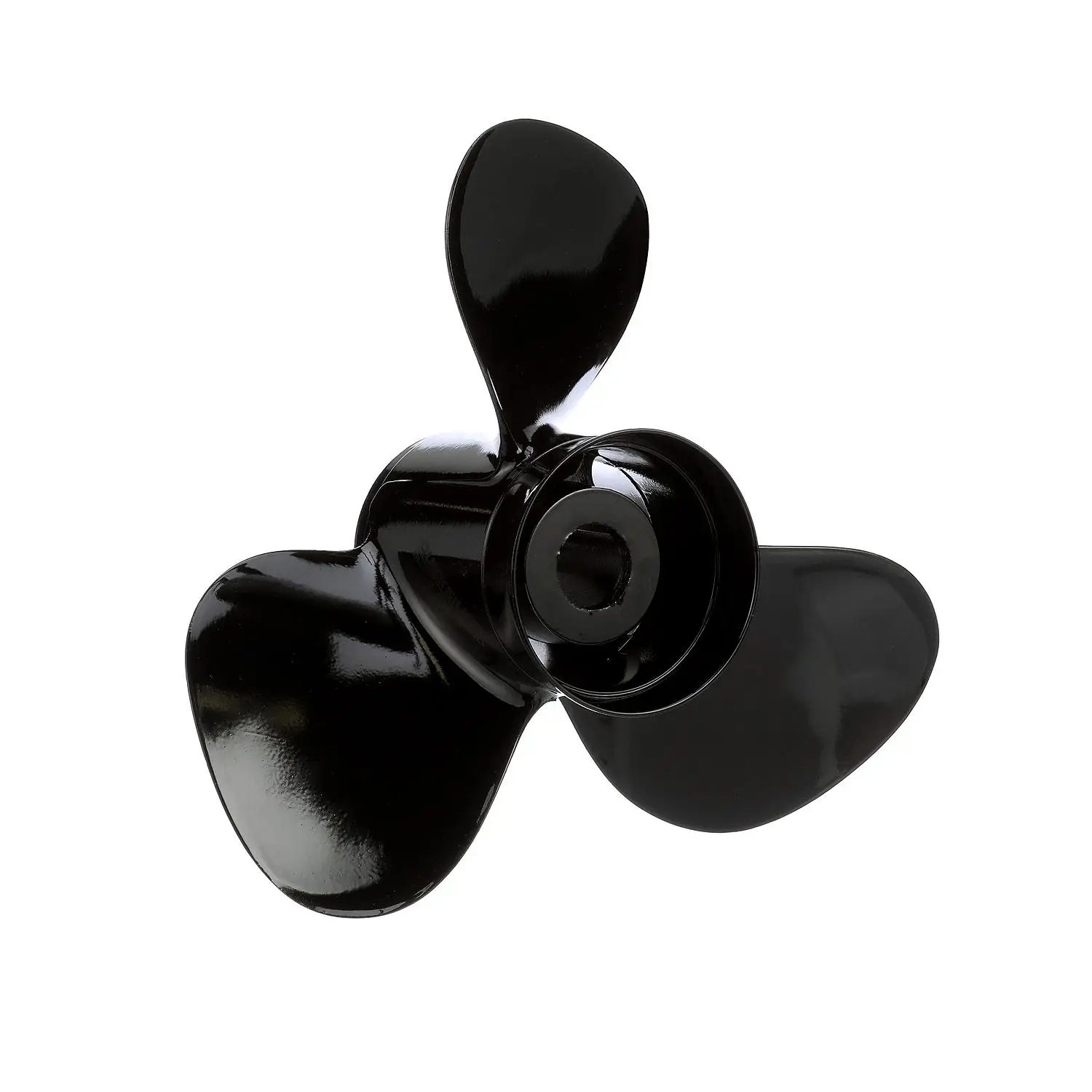 Quicksilver Black Diamond 3-Blade Aluminum Propeller, 15" Diameter x 17" Pitch, Right Hand Rotation - Image 2