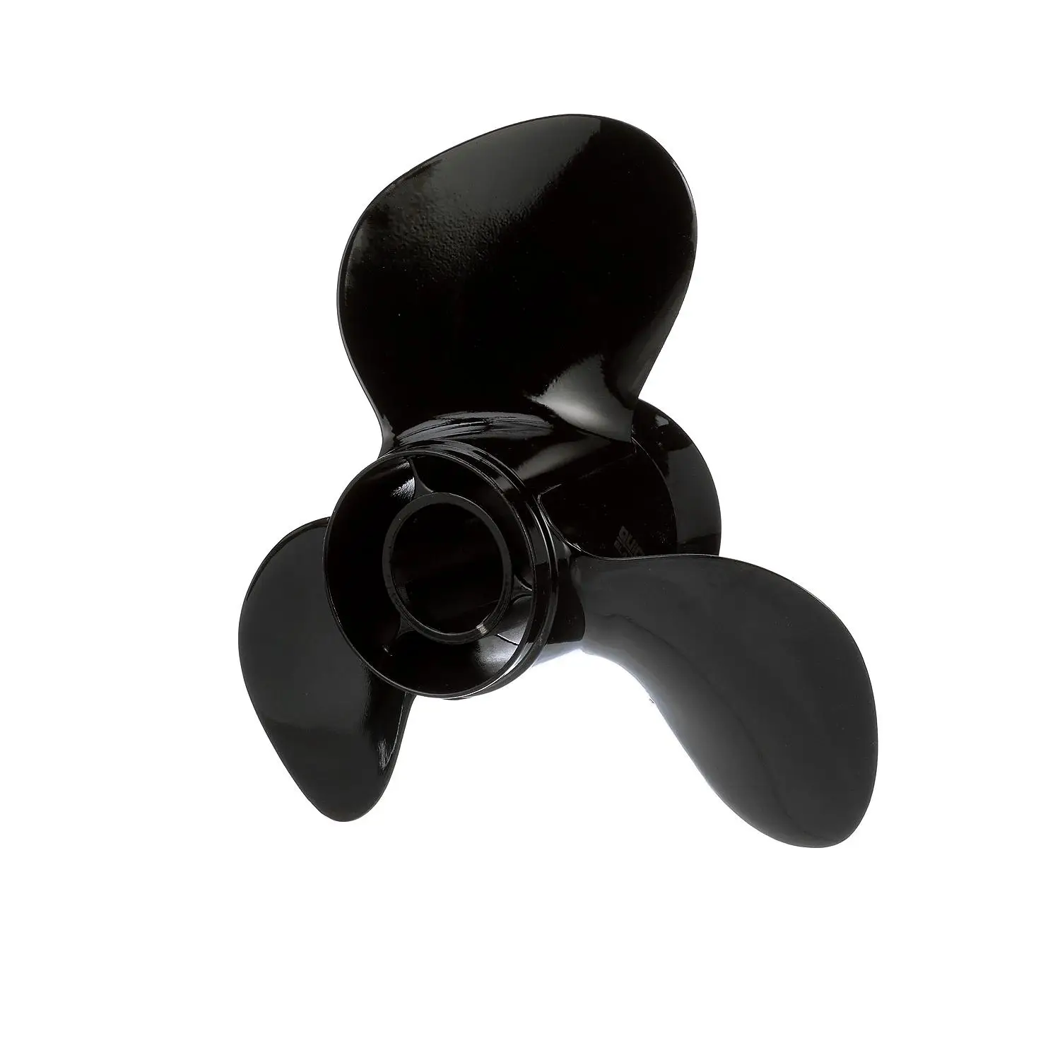Quicksilver Black Diamond 3-Blade Aluminum Propeller, 14.5" Diameter x 19" Pitch, Right Hand Rotation - Image 3