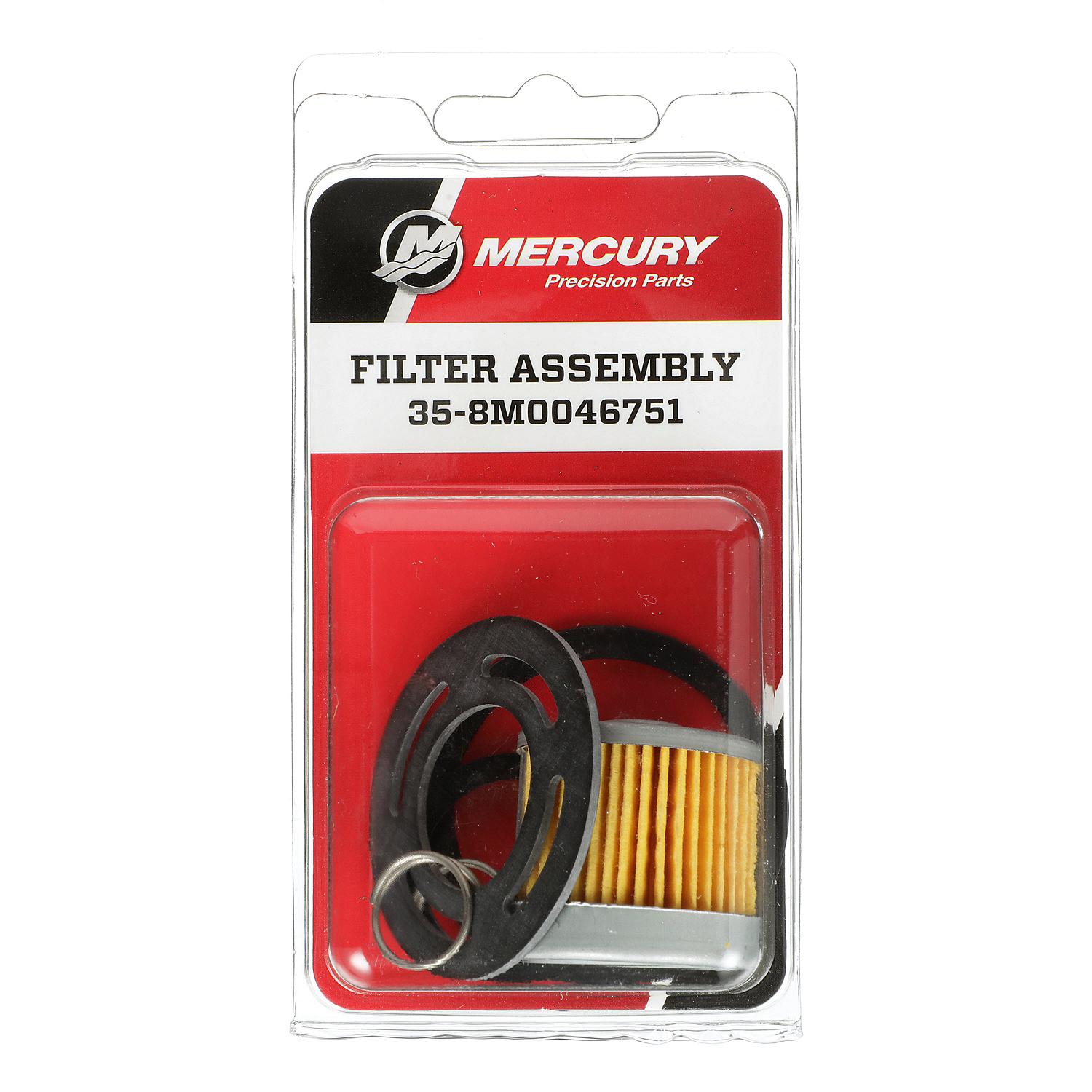 Mercury Fuel Pump Filter 8M0046751 for Gasoline Sterndrive Engines