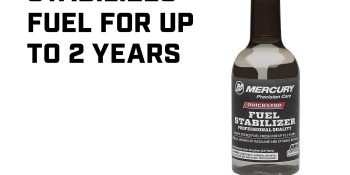 Mercury 8M0047932 Quickstor Fuel Stabilizer – 12 oz Bottle