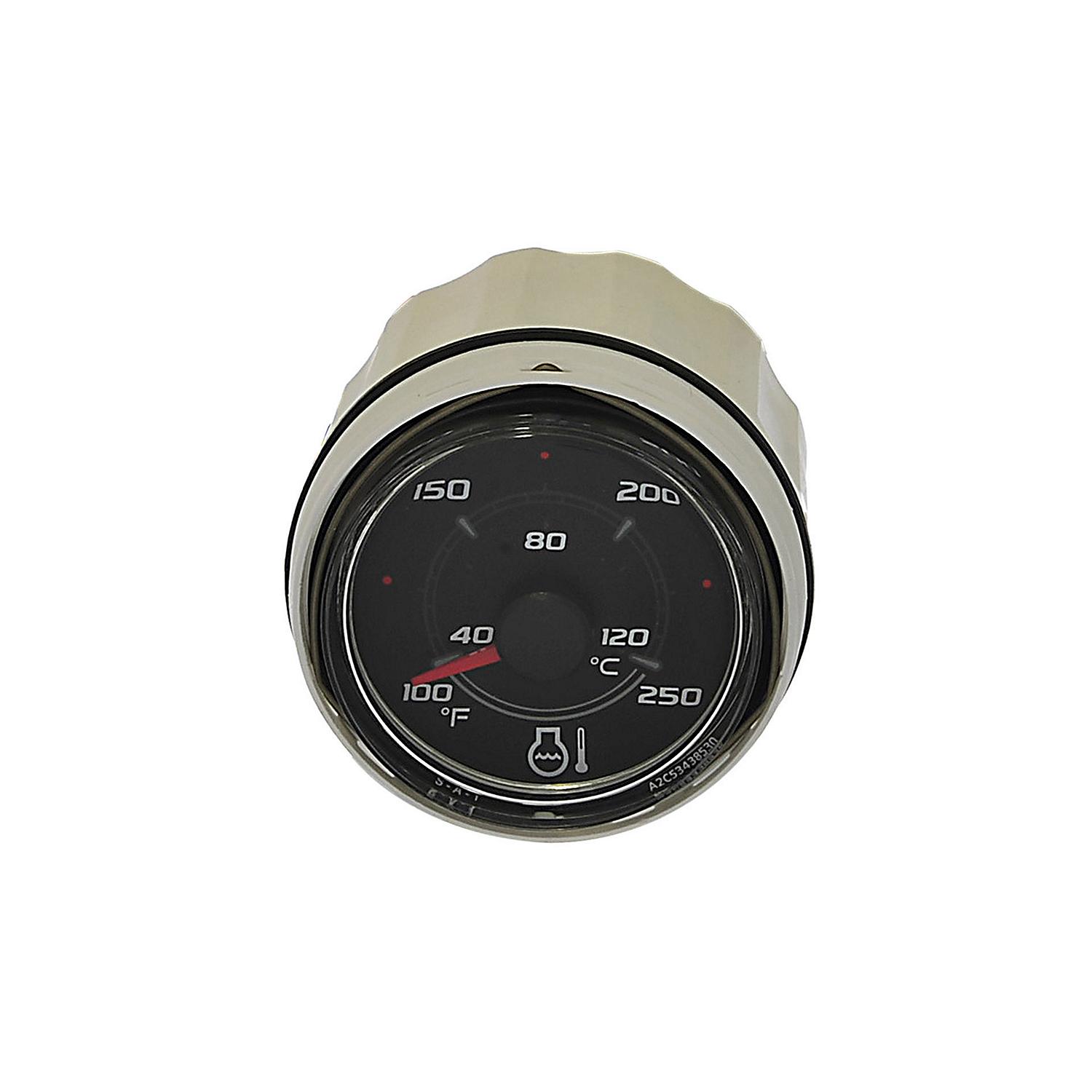 8M0052842 Coolant Temperature Gauge SmartCraft - Round - Black - Image 2