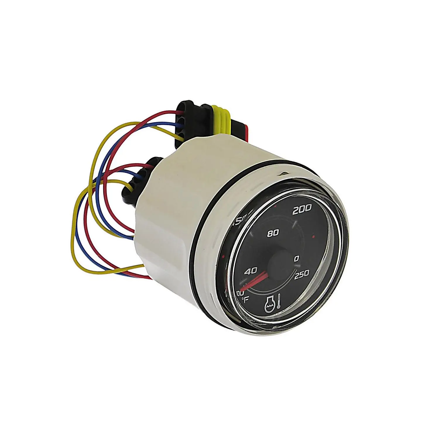 8M0052842 Coolant Temperature Gauge SmartCraft - Round - Black - Image 3