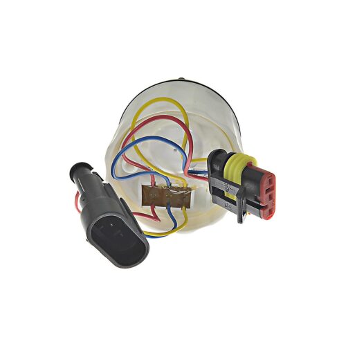 8M0052843 12 Volt Voltage Gauge SmartCraft – Round – Black