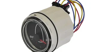 8M0052851 Rudder Angle Gauge SmartCraft – Round – Black