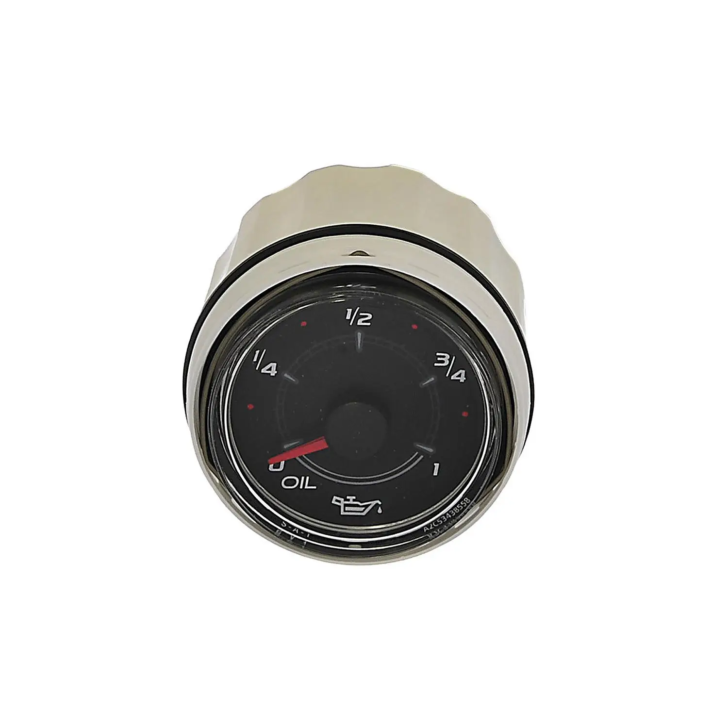8M0052852 Oil Level Gauge SmartCraft - Round - Black - Image 2