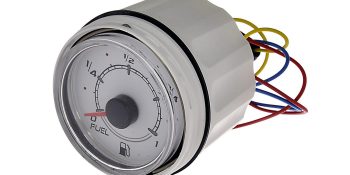 8M0052844 Fuel Level Gauge SmartCraft – Round – white