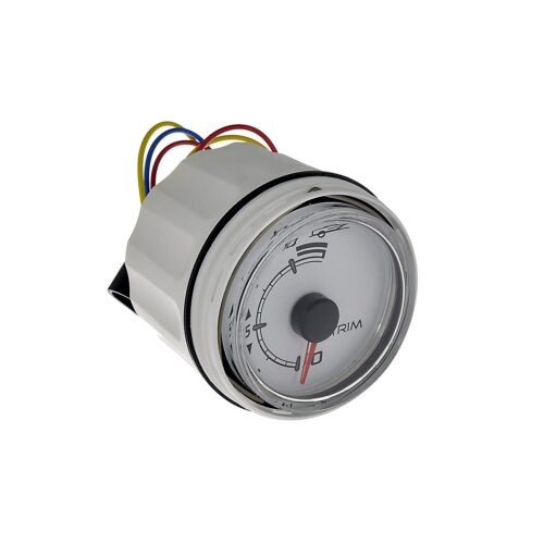 8M0052870 Engine Trim Indicator Gauge SmartCraft – Round – White