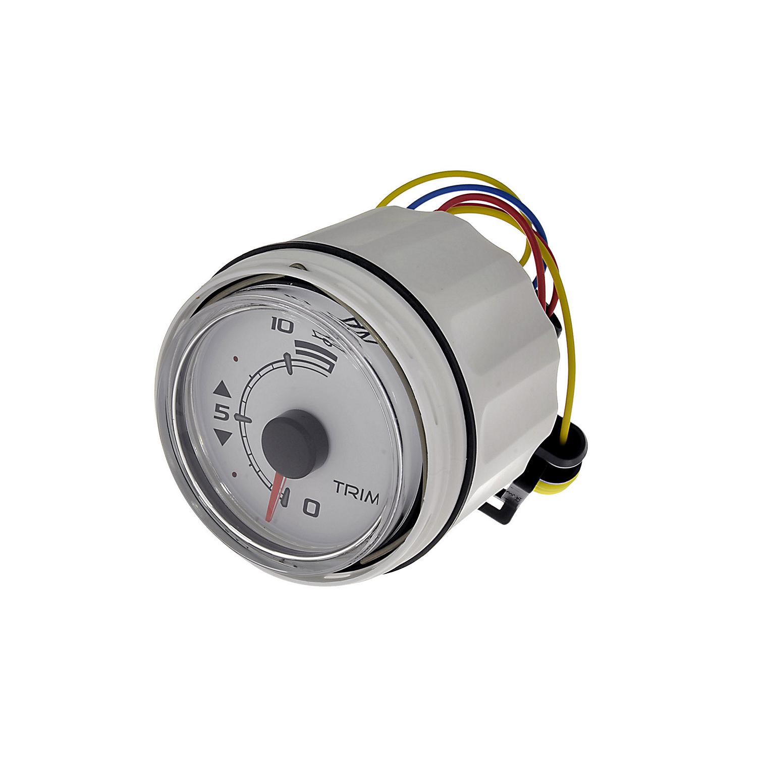 8M0052870 Engine Trim Indicator Gauge SmartCraft – Round – White