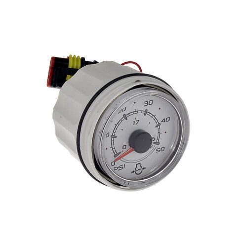 8M0052871 Water Pressure Gauge SmartCraft – Round – White