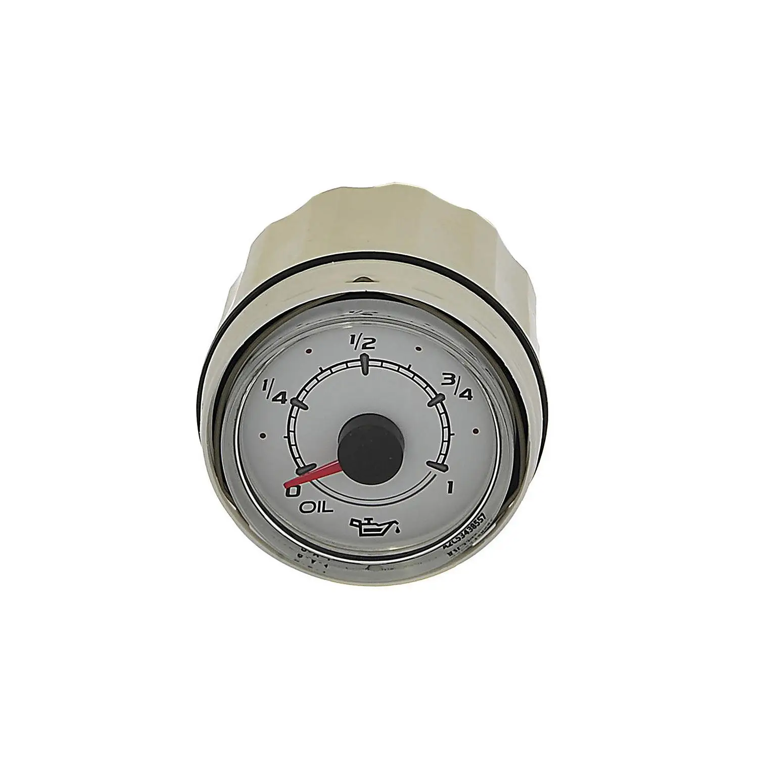 8M0052873 Oil Level Gauge SmartCraft - Round - White - Image 2