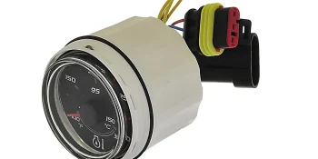 8M0054360 Oil Temperature Gauge SmartCraft – Round – Black