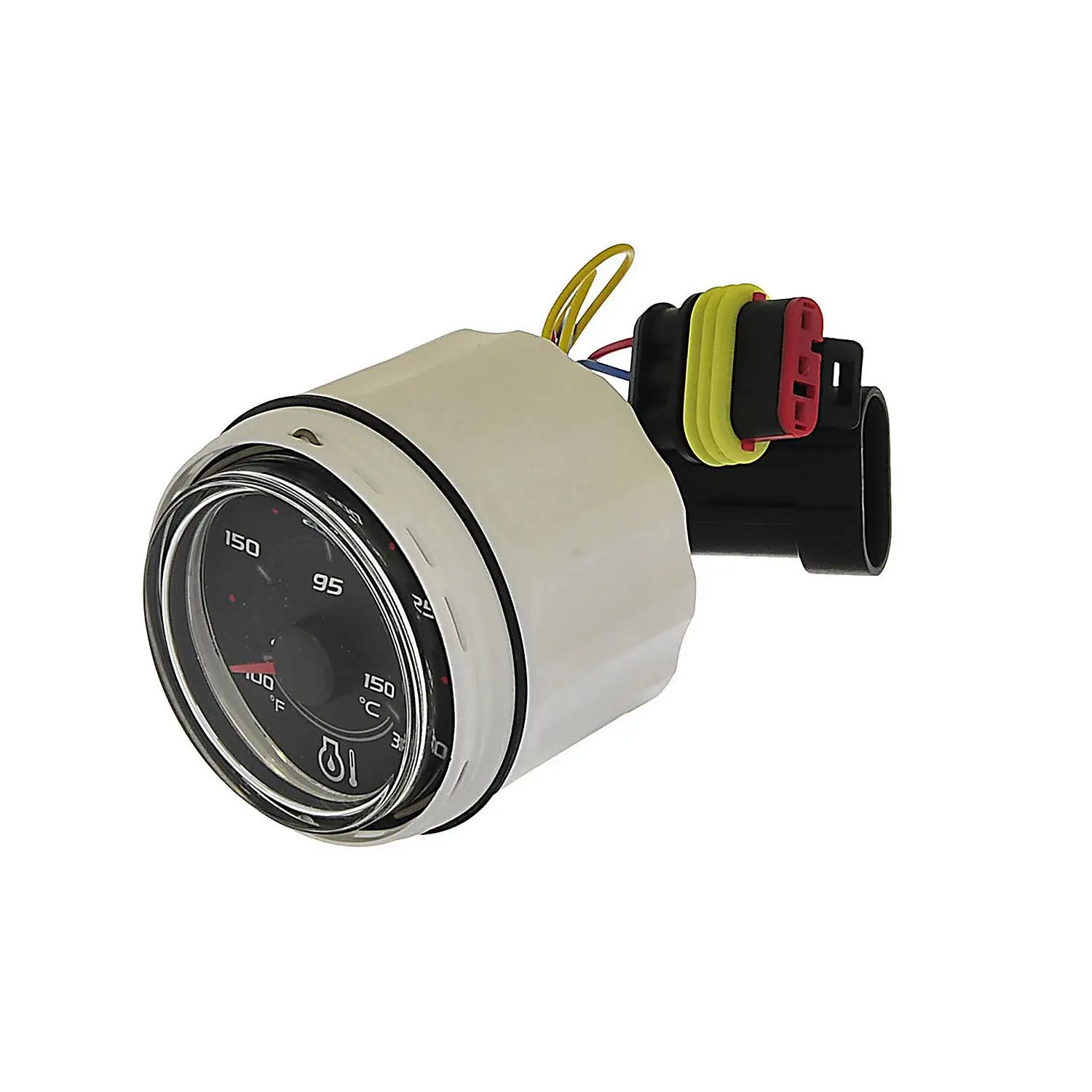 8M0054360 Oil Temperature Gauge SmartCraft – Round – Black