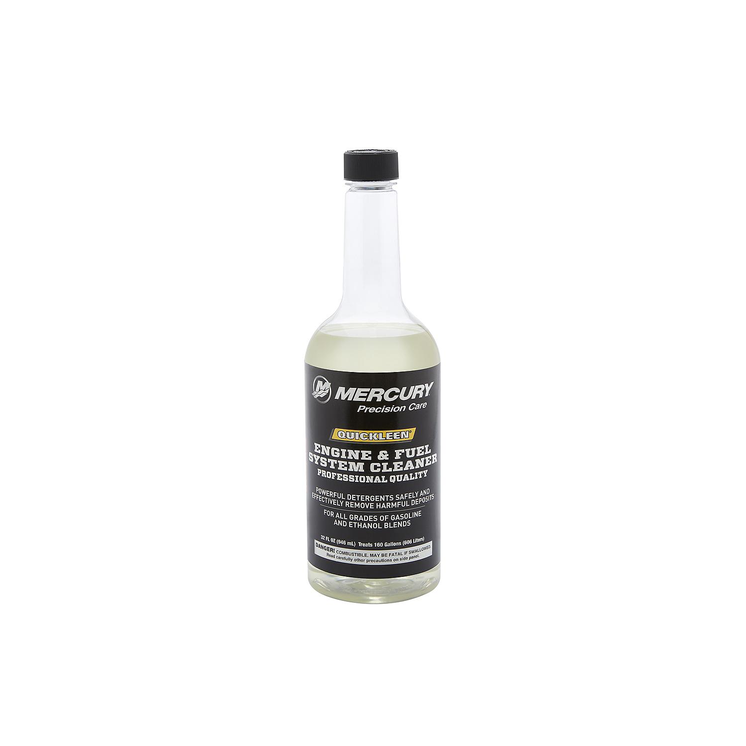 Mercury 8M0058691 Quickleen Engine and Fuel System Cleaner - 32 oz Bottle - Image 2